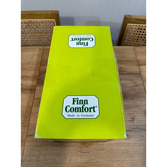 Finn Mens Comfort Sylt Sandal Black Nubuck Size 9.5/10 US 43 EU NIB Soft Footbed - Picture 15 of 15